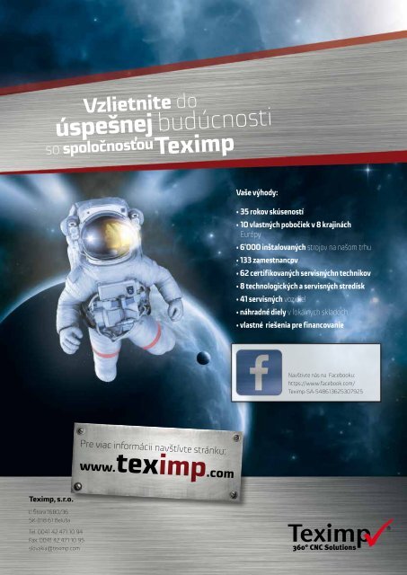 Teximp Product guide Slovakia