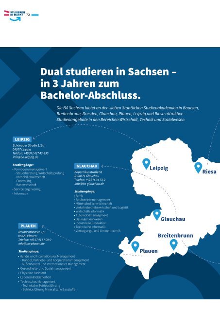 Berufsakademie Sachsen | Wissen im Markt 2017