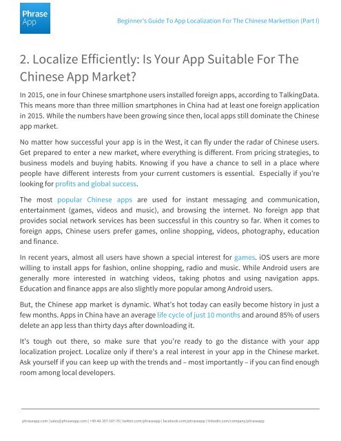 Beginner’s Guide To App Localization For The Chinese Market (Part 1)