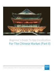 Beginner’s Guide To App Localization For The Chinese Market (Part 2)