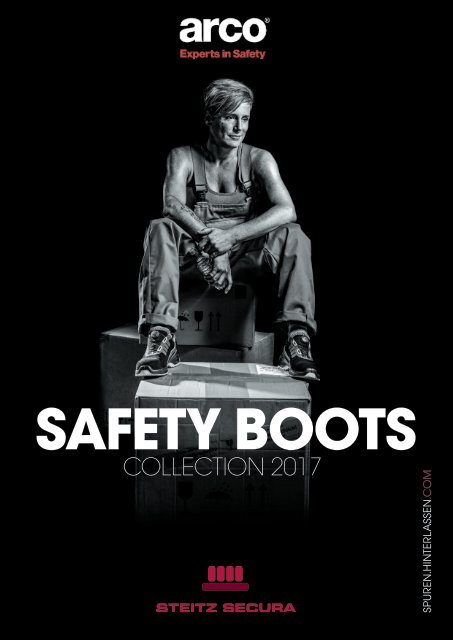 arco wide fitting safety shoes