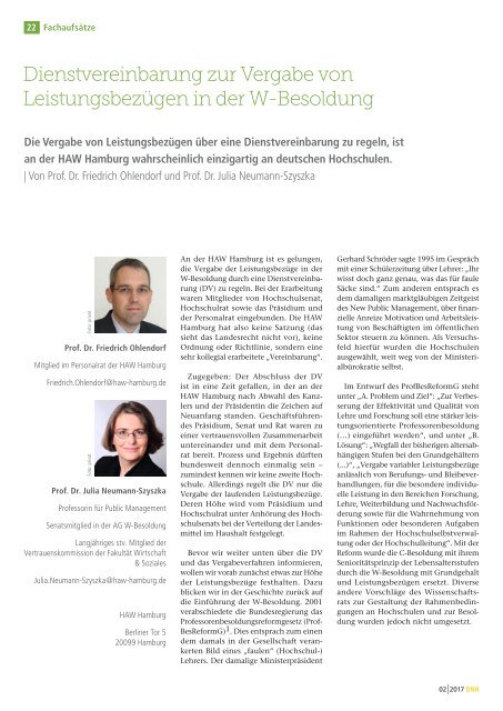 Die Neue Hochschule Heft 2/2017