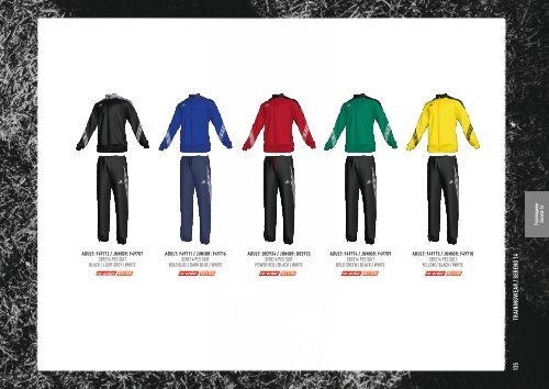 Adidas Football Teamwear 2017