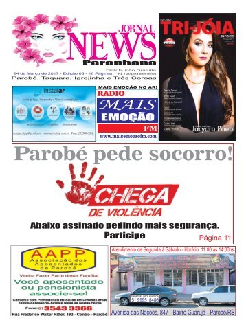 Jornal News Paranhana - Edição 4 (24/03/2017)