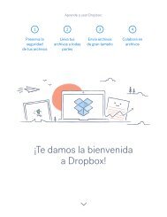 Introducción a Dropbox