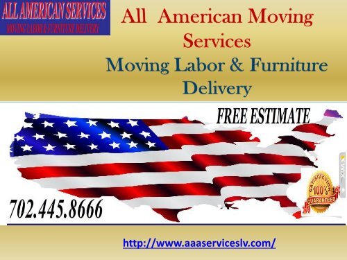 Local Moves in Las Vegas| All American Services