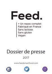 Dossier de Presse Feed Officiel PDF 