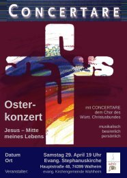 Osterkonzert - 2017-04-29 Walheim