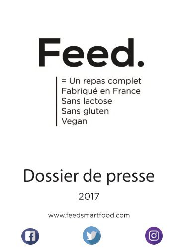 Dossier de Presse Feed Officiel PDF 