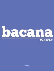 Bacana Magazine Media kit