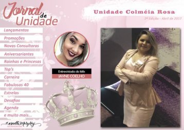 JORNAL DE UNIDADE - COLMEIA ROSA 042017