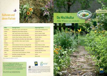 Die Mischkultur [2,5 MB] - Natur im Garten