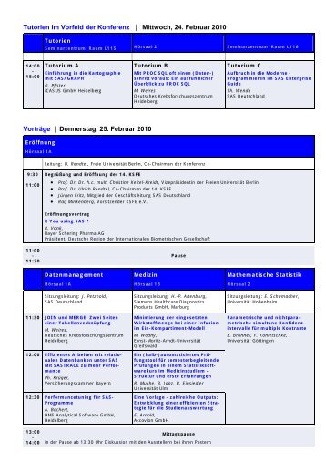 Programmheft - KSFE eV