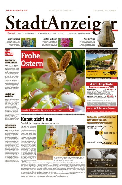 Stadtanzeiger Dulmen Kw 15