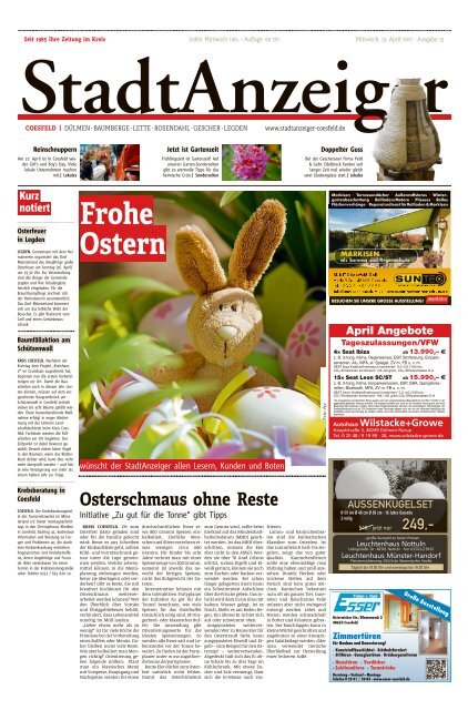 StadtAnzeiger Coesfeld KW 15