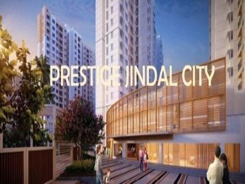 Prestige Jindal City | Best Residential Apartments In Tumkur Road