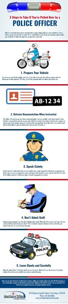 5 Steps to Take If You are Pulled Over by a Police Officer