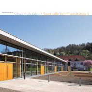 Schwäbisch Gmünd Sporthalle im Universitätspark - Zoodesign