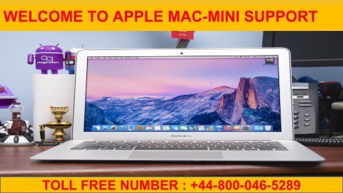 Applemactechnicalsupportnumber-mac-mini-support