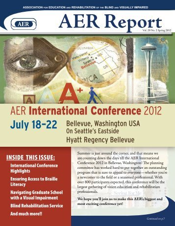 AER International Conference 2012 - AER Online