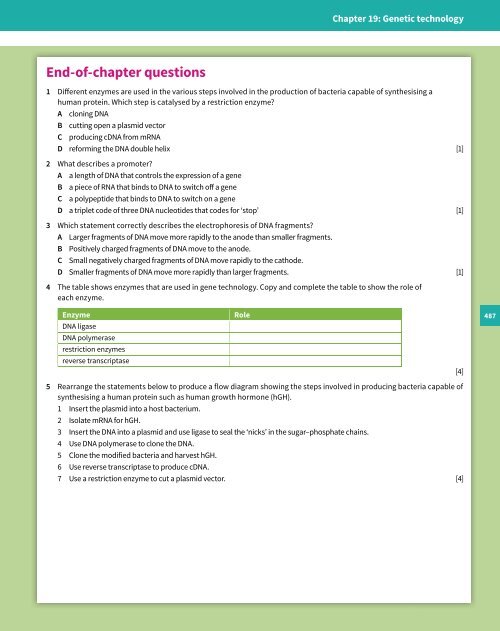 Cambridge International A Level Biology Revision Guide