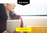 AVEQ webcasting