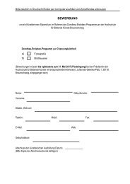 Bewerbungs-Formblatt Dorothea Erxleben Programm 2017