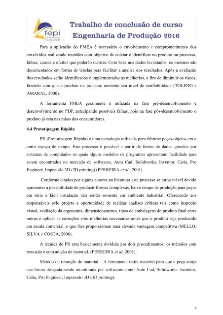 Estudo sobre o processo de desenvolvimento de produto (PDP) e classificação de modelos de referência