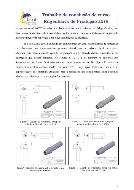 Soldagem por FSW (friction stir welding) da liga de alumínio 6063T6 utilizando uma ferramenta circular