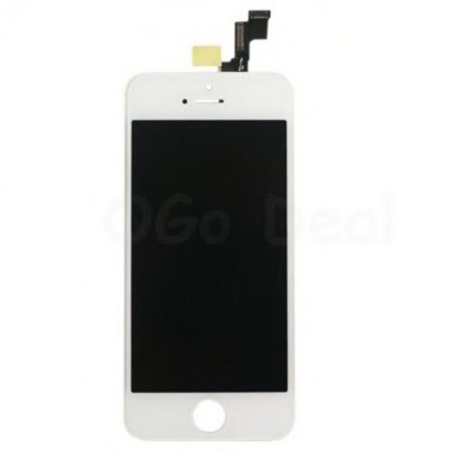 For Apple iPhone 5S Digitizer and LCD Screen Assembly with Frame Replacement - White TM