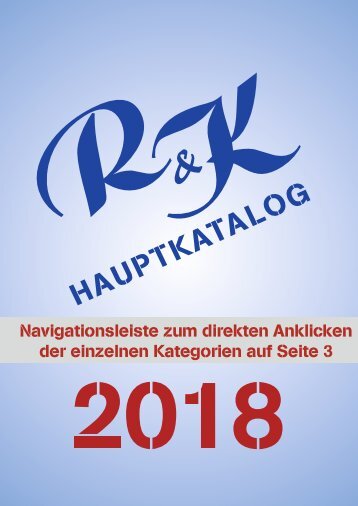 2018 Hauptkatalog