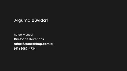 Apresentação Revendas Stoned