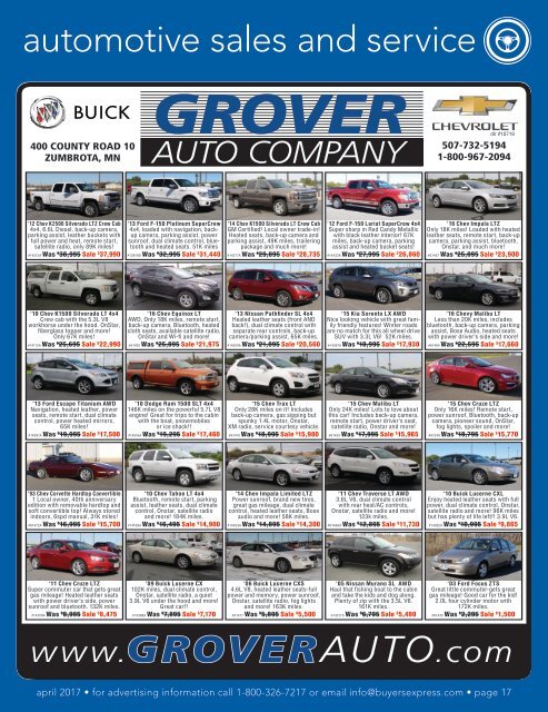 Buyers Express - Rochester Edition - April 2017