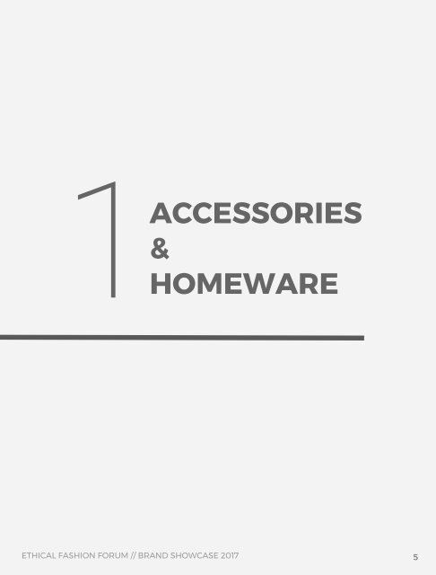 Brand Showcase 2017: Accessories, Homeware & Jewellery