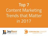 Top 7 Content Marketing Trends that Matter in 2017