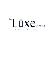 Luxe Agency Document 