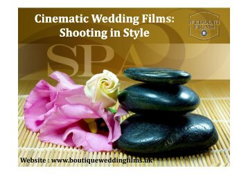 Cinematic Wedding Films