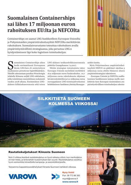 Kuljetus & Logistiikka 2 / 2017