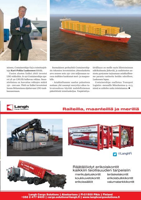 Kuljetus & Logistiikka 2 / 2017