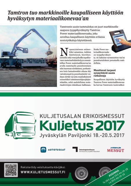 Kuljetus & Logistiikka 2 / 2017