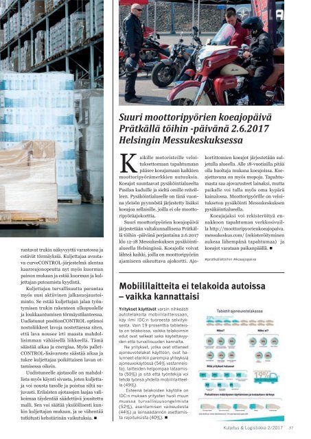 Kuljetus & Logistiikka 2 / 2017