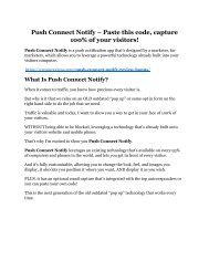 Push Connect Notify review and bonus