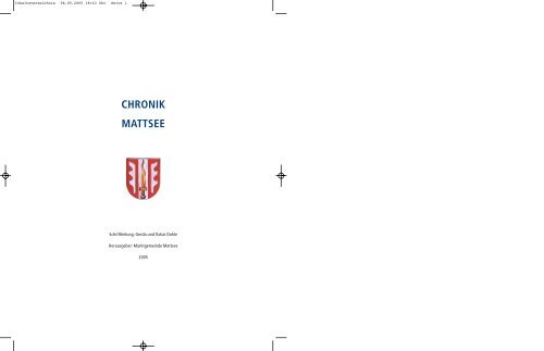 Mattsee Chronik 2005 - 