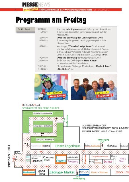 Frühjahrsmesse 2017 - Wirtschaftsgemeinschaft Bleiburg/Feistritz - Pliberg/Bistrica