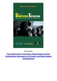 Media-elite interactions in post-authoritarian Indonesia