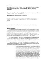 Revisitando Herrera Flores: Compreensões acerca da Teoria Crítica de Direitos Humanos