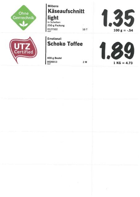 Preisschilder