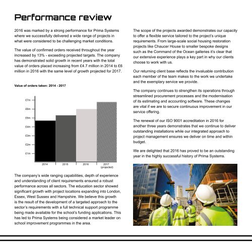 Annual Review 2016 - Prima Systems