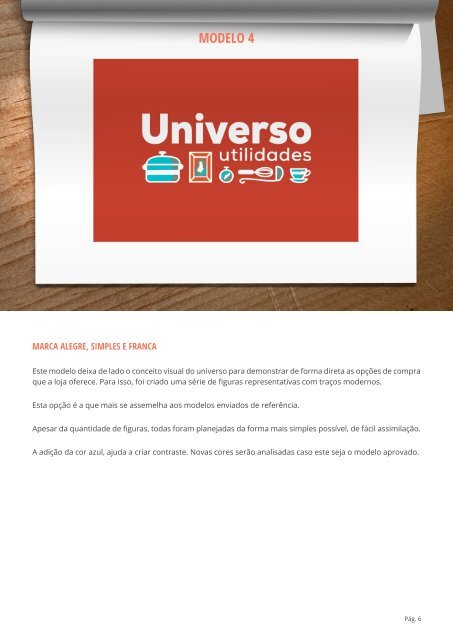 Propostas de Logotipo para Universo Utilidades