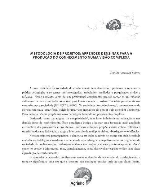 Aprender e Ensinar na visão da Complexidade